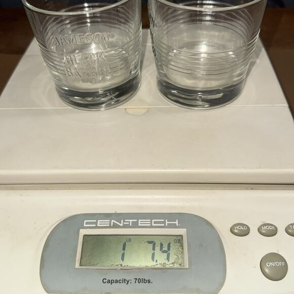 Jameson Irish Whiskey black barrel glasses set of 2 limited edition - Picture 7 of 10